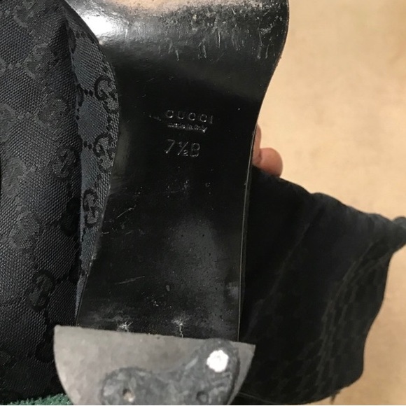 Gucci monogram boots size 7 ~half - Picture 4 of 4